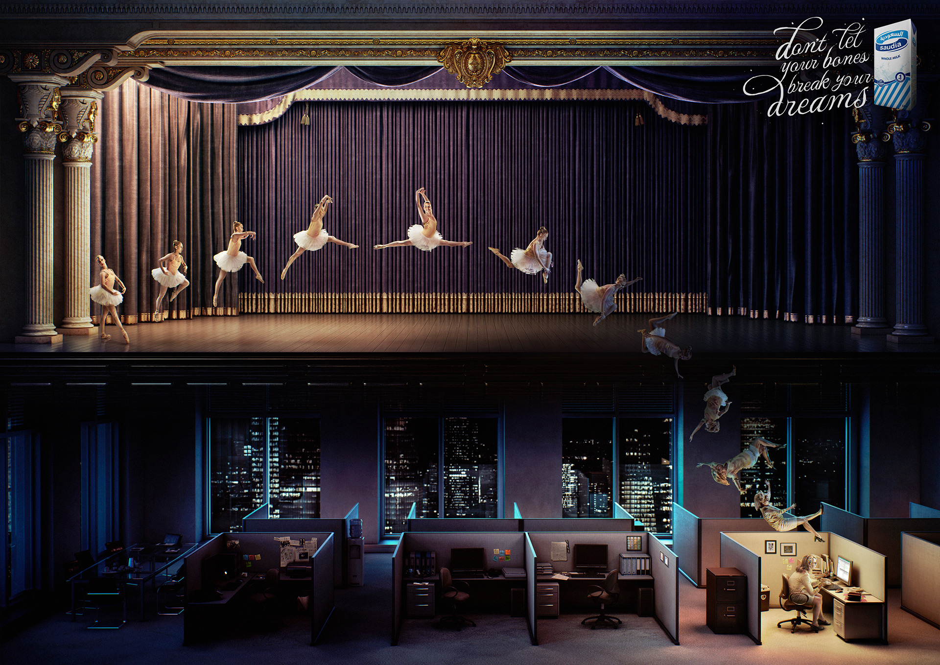 Saudia aplicada - Bailarina