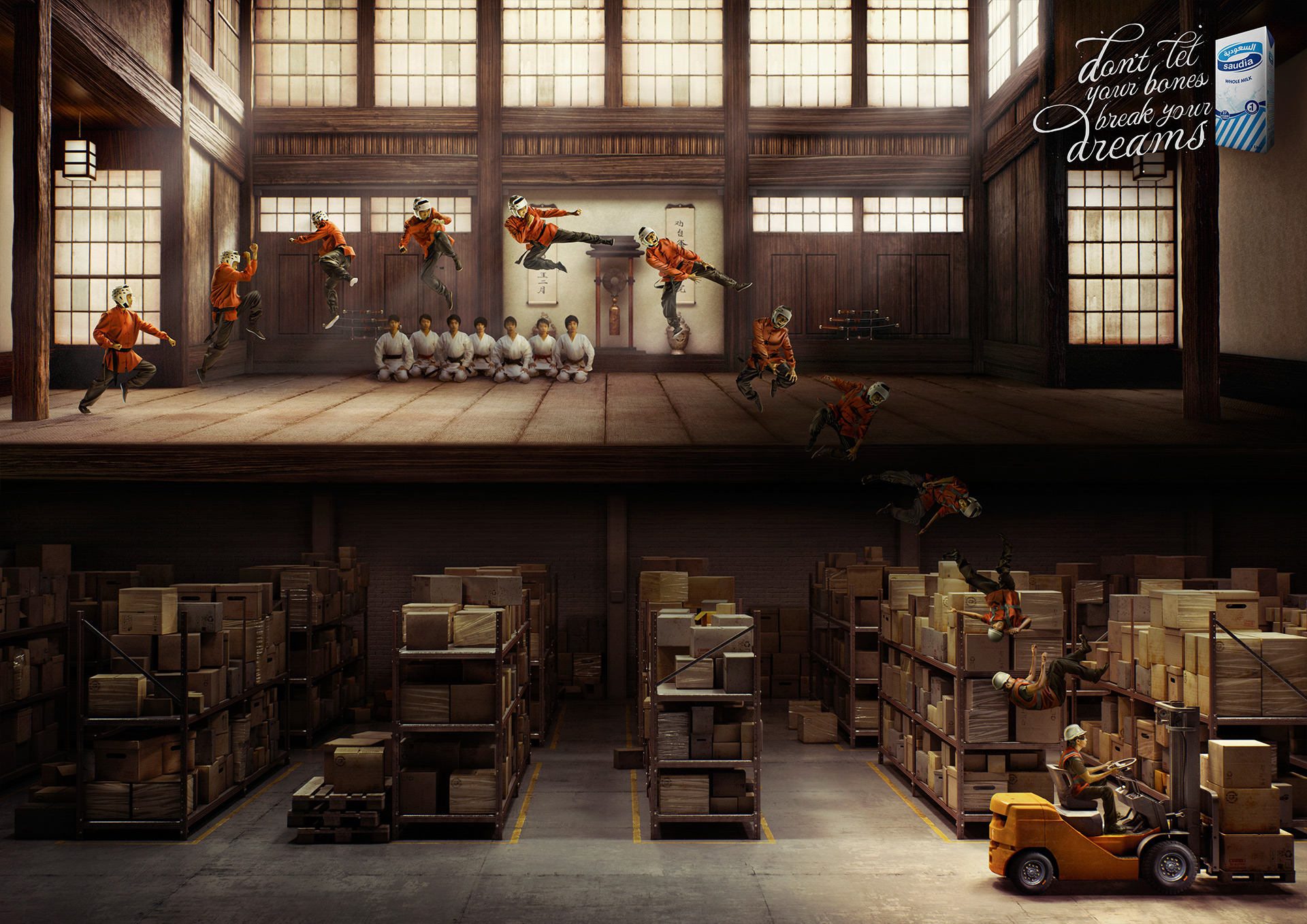 Saudia aplicada - Karate